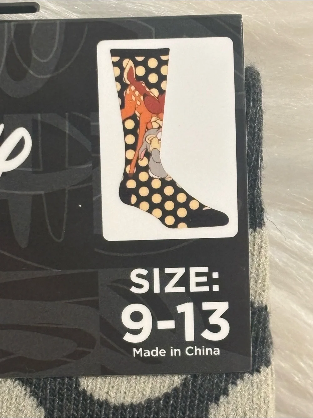 Disney Bambi Crew Cut Socks